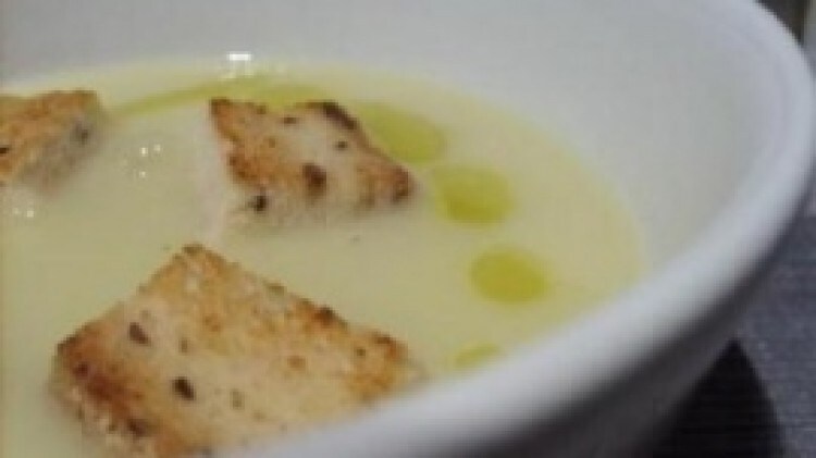 Vellutata di porri e patate