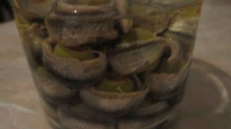 Alici farcite sott'olio