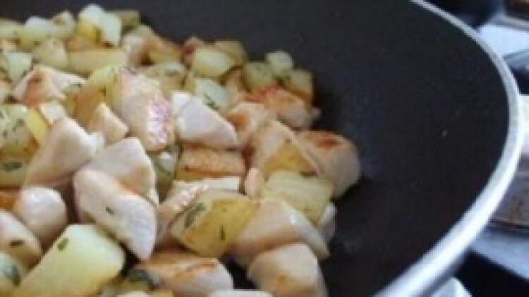 Pollo e patatine