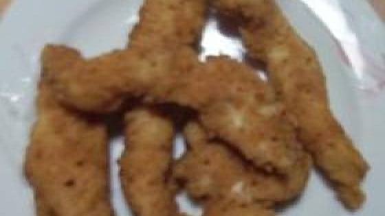 Bastoncini di pollo croccanti fritti