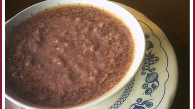 Salsa al pane e vino rosso