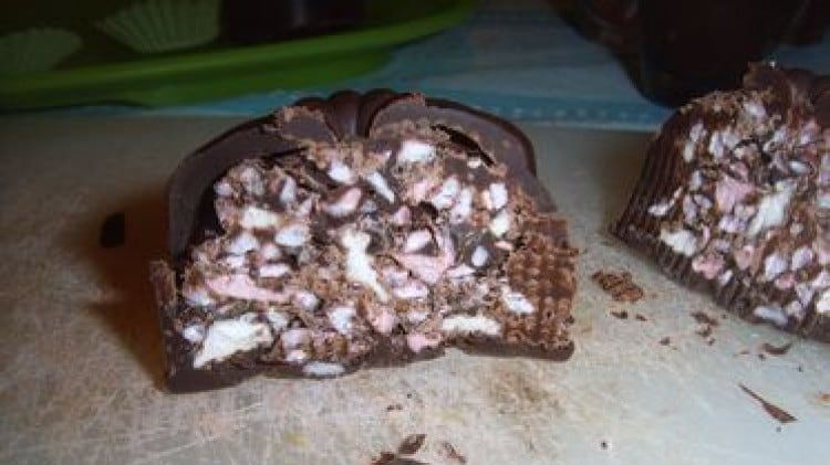Cioccolatini ripieni di marshmallow