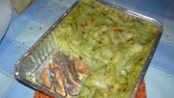 Lasagne agli asparagi selvatici
