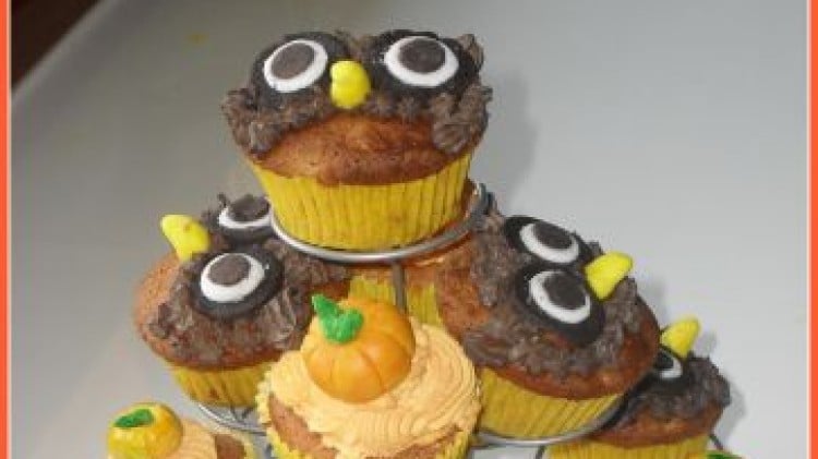 Halloween muffins