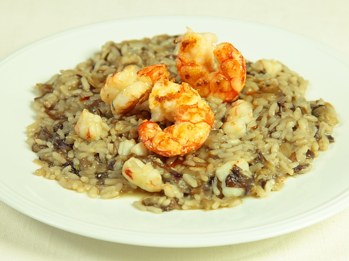 Risotto lime e gamberoni Cookaround