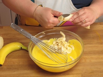 Crostata cremosa alle banane