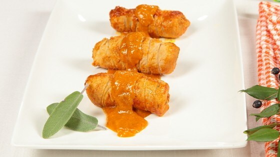 Involtini di lombata di maiale farciti