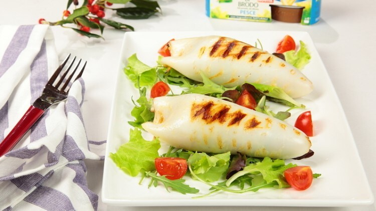 Calamari con riso