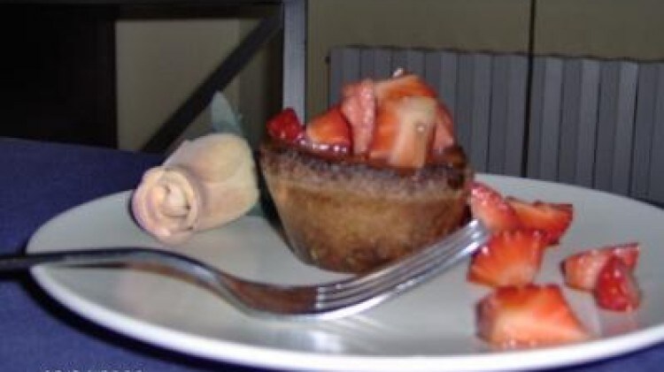 Tortini cioccolato e fragole