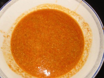 Salsa per pesce lesso