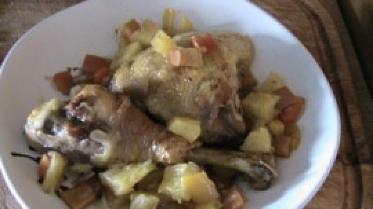 Pollo all'ananas
