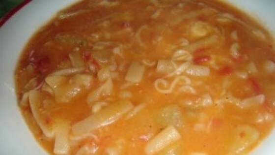Pasta e patate con la provola