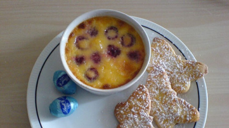 Crème Brulée ai lamponi