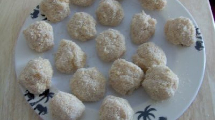 Polpettine di pollo