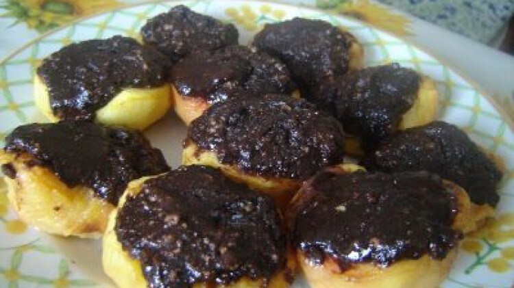 Pesche ripiene di Monica P