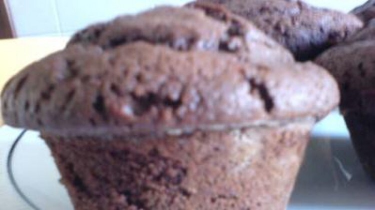 Muffins al cioccolato e arancia