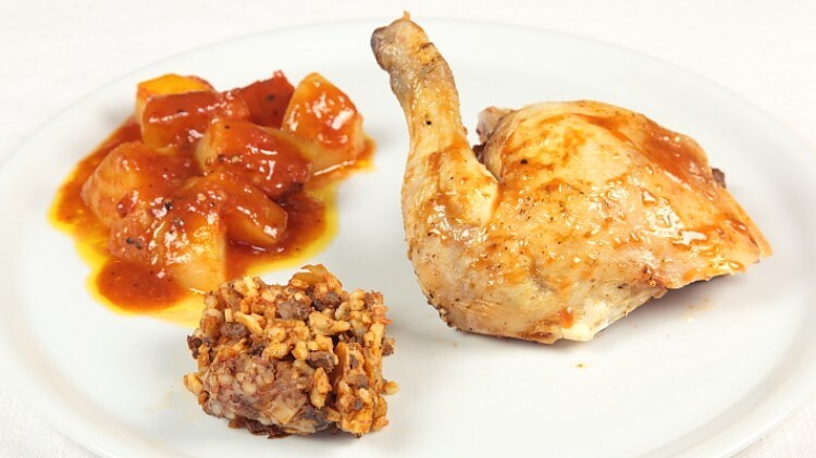 Pollo ripieno Kotopoulo yemistò