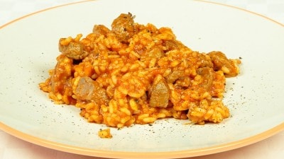 Arnaki atzem pilafi - Agnello con riso