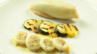 Calamari ripieni alla greca -Kalamarakia yemista