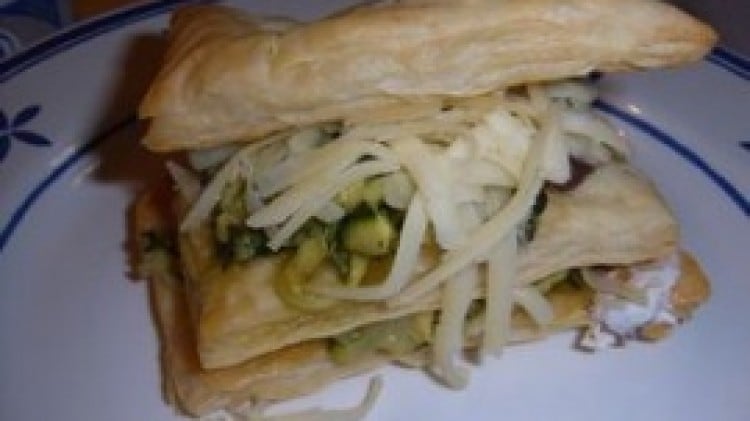 Lasagnetta di pasta sfoglia