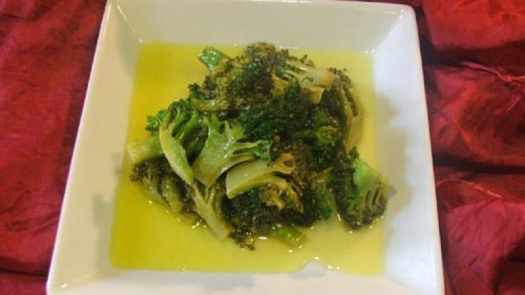 Cime di broccolo siciliano stufate