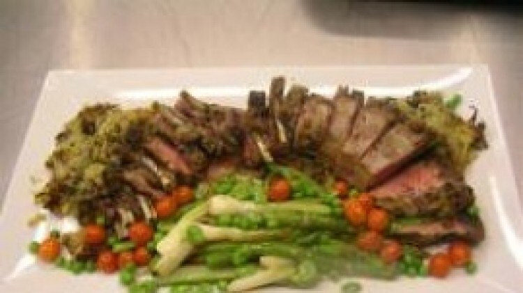 Carre' di agnello in crosta di patate