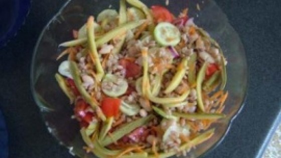 Insalata di farro con verdure