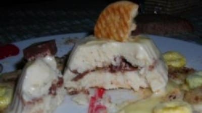 Semifreddo ricotta e banana
