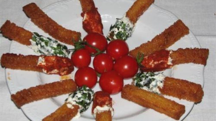 Bastoncini al philadelphia aromatizzati