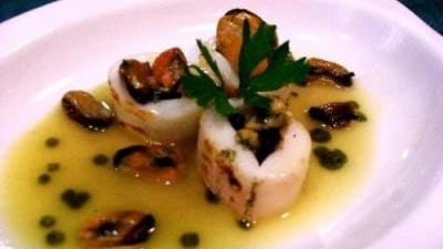 Calamari e cozze alla catalana