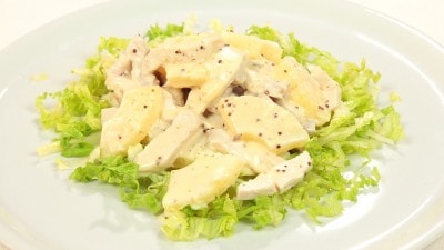 Insalata esotica con pollo