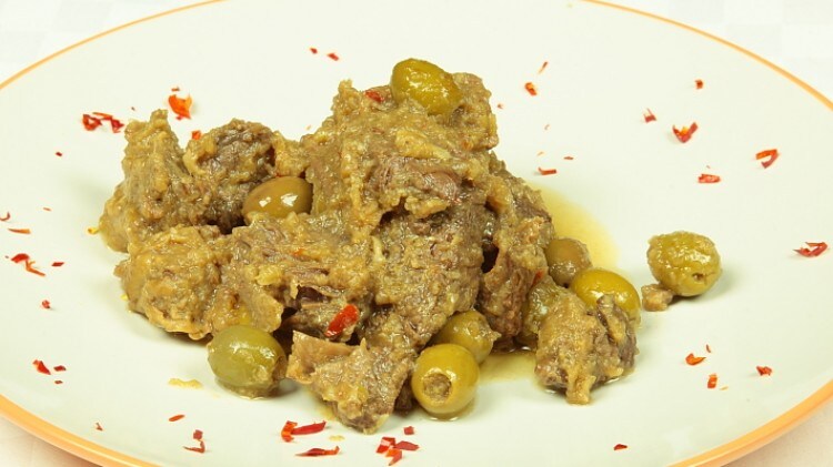 Arrosto con olive Tsli Zeitim Maroka'i