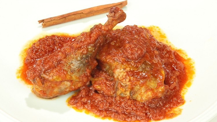 Anatra con salsa di vino