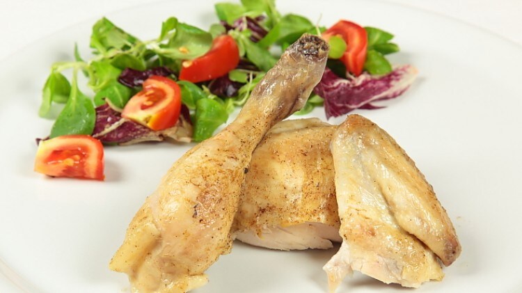Pollo arrosto siriano Jaj Mishwee