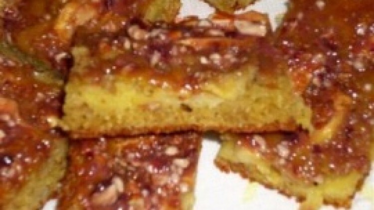 Trancetti alle mele e mandorle