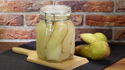 Pere alla grappa