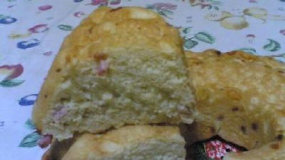 Brioche rustica con prosciutto e formaggio