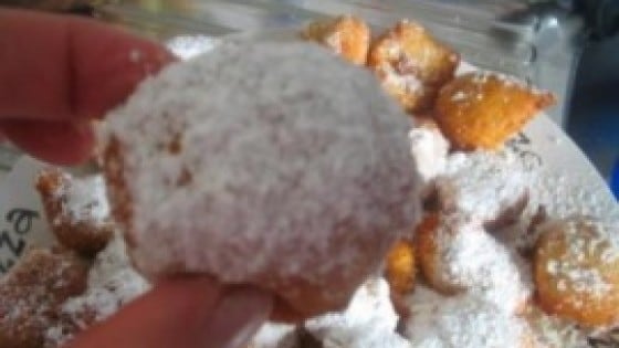 Bombette fritte al cocco