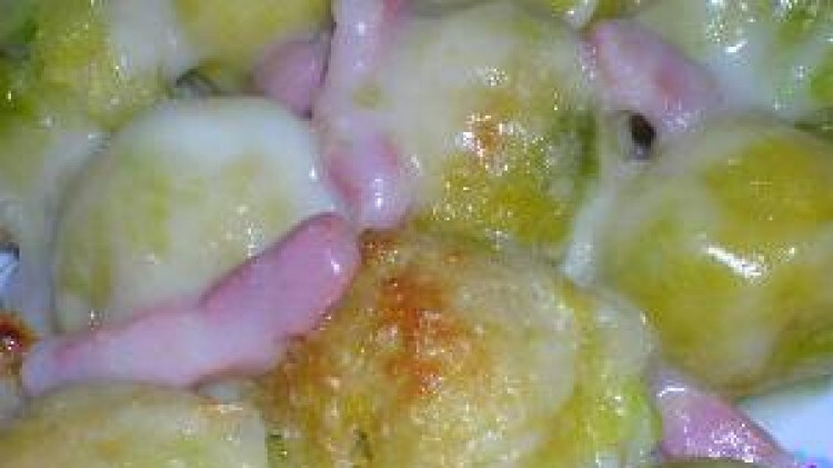 Cavolini di Bruxelles gratinati
