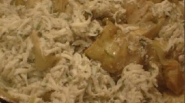 Bianchetti coi carciofi