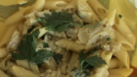 Pasta con i carciofi semplice