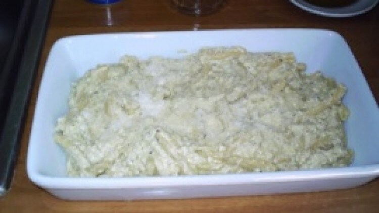 Casarecce con pistacchio e ricotta