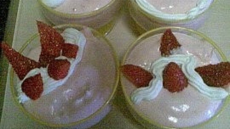 Mousse alle fragole