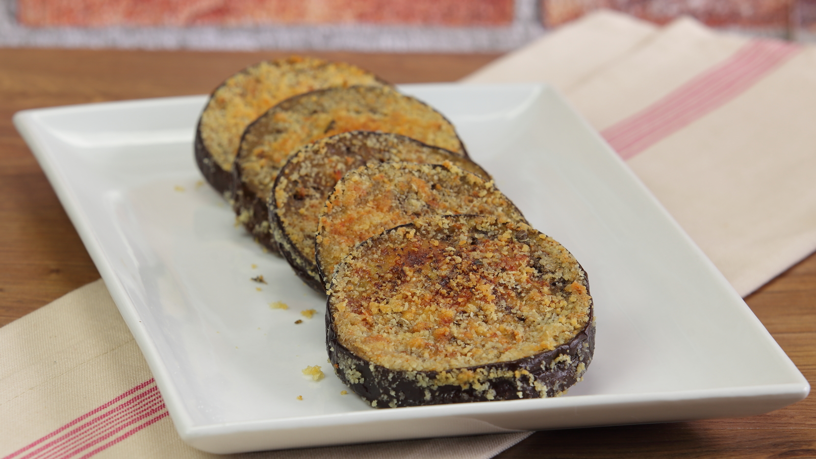 Melanzane con pangrattato Cookaround