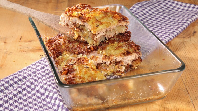 Frittelle spesse di patate nello stile di Miensk