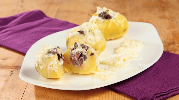 Patate ripiene di fegato