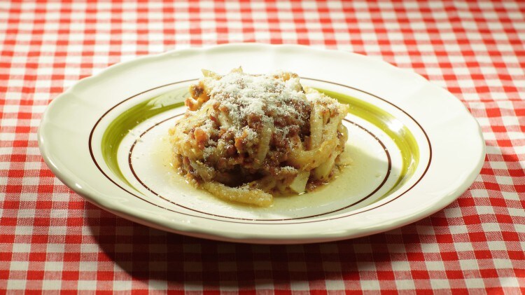 Trippa semplice con prosciutto salame e limone