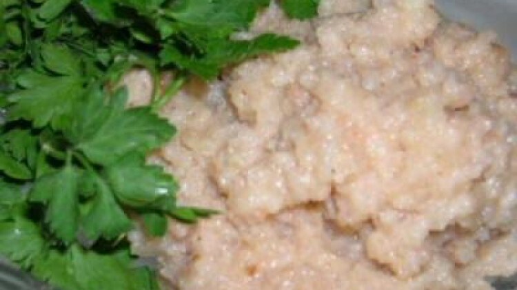 Purè di gamberi