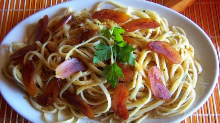 Linguine alla bottarga