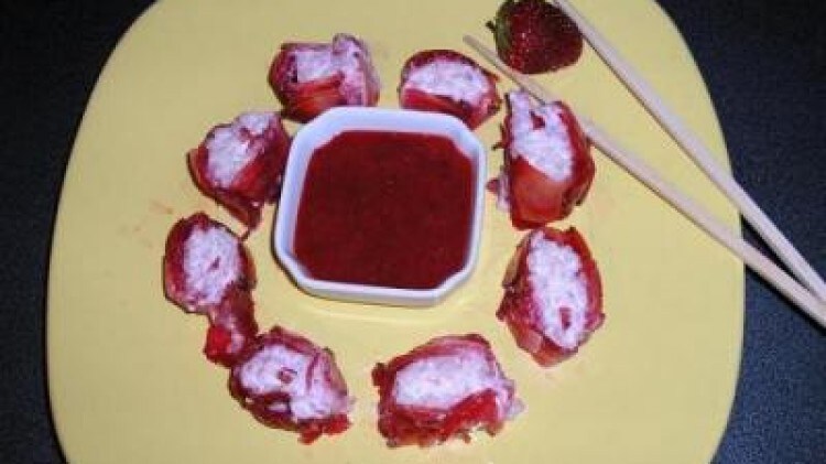 Sushi di fragole